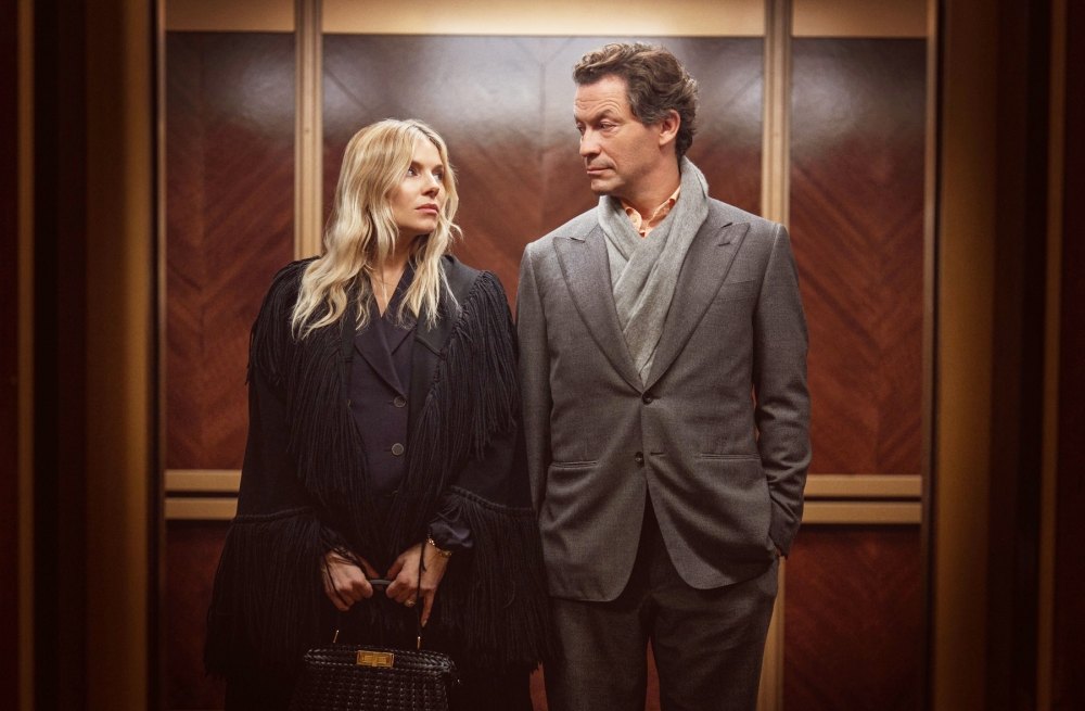 Sienna Miller and Dominic West in War