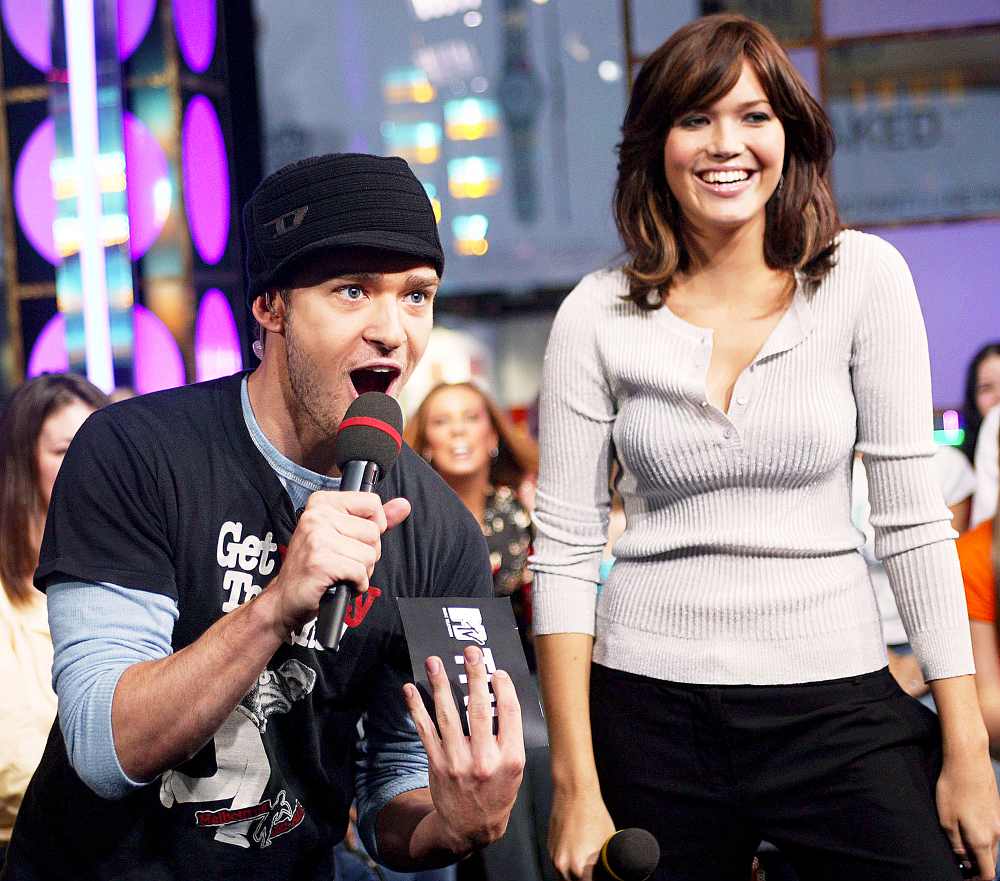 Justin Timberlake and Mandy Moore