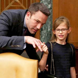 Ben Affleck and Violet