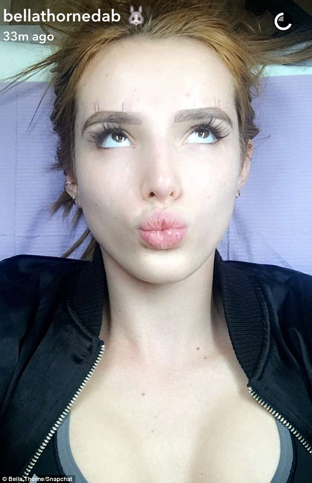 Snapchat pictures thorne bella Bella Thorne