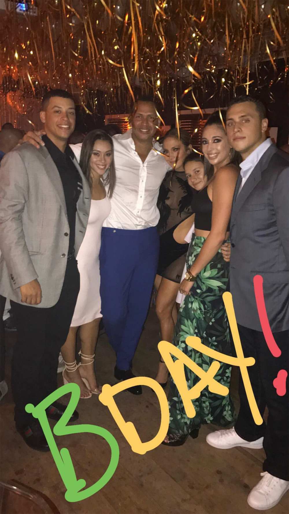 Alex Rodriguez and Jennifer Lopez