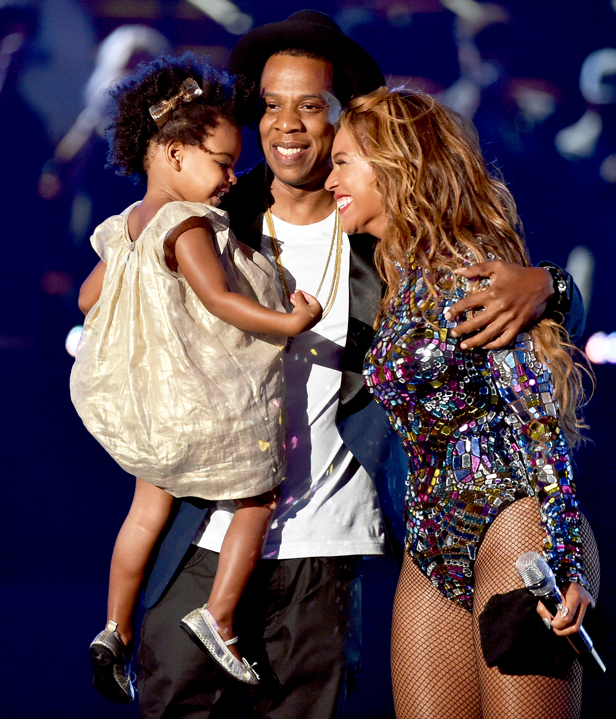 Jay Z, Beyonce and Blue Ivy