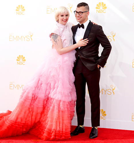 Lena Dunham and Jack Antonoff