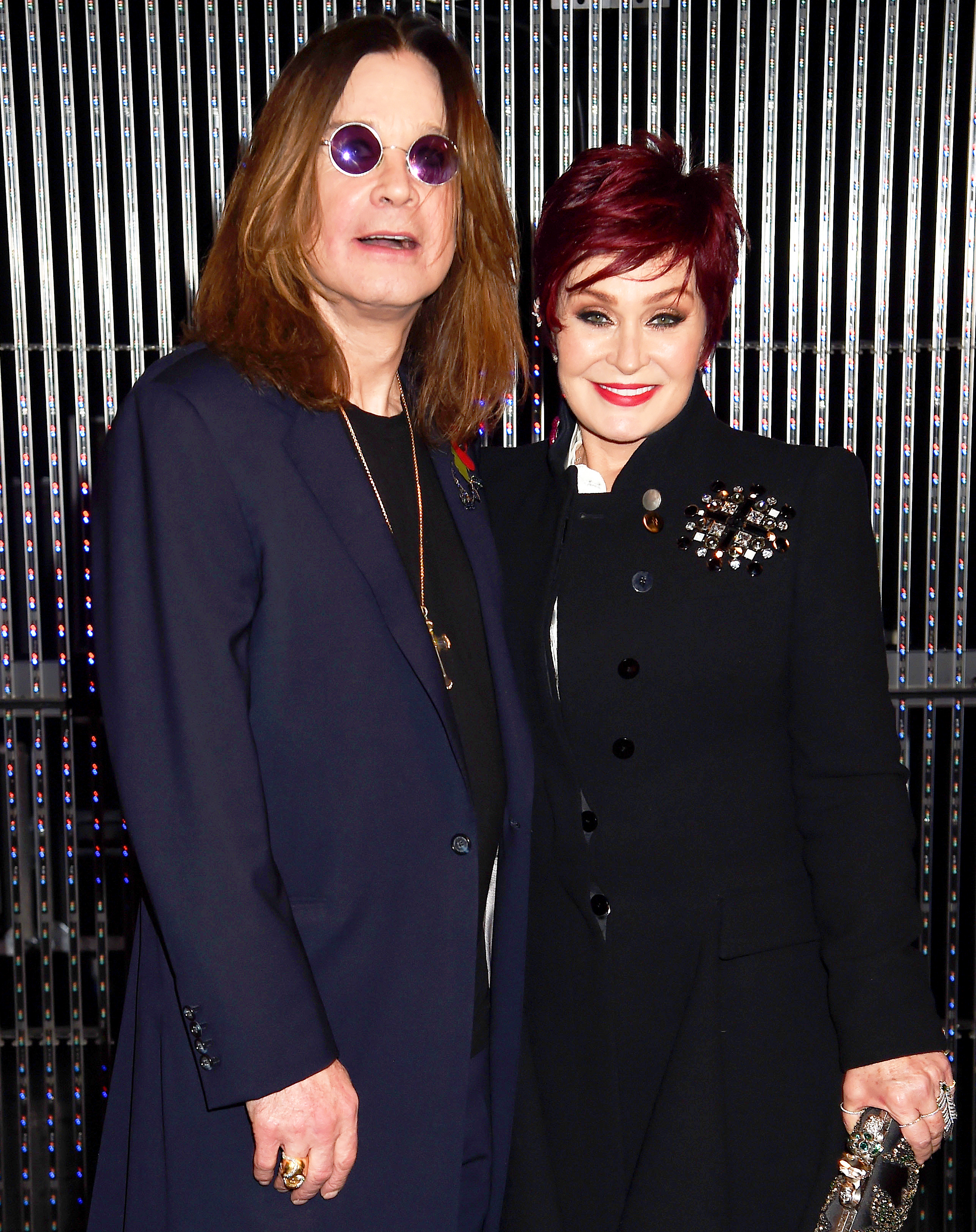 Ozzy Osbourne and Sharon Osbourne