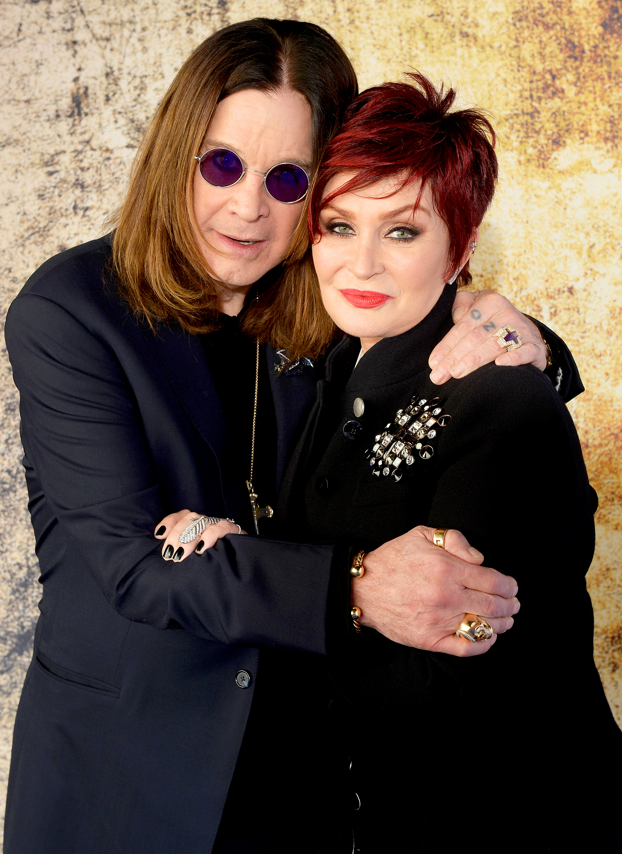 Ozzy Osbourne and Sharon Osbourne