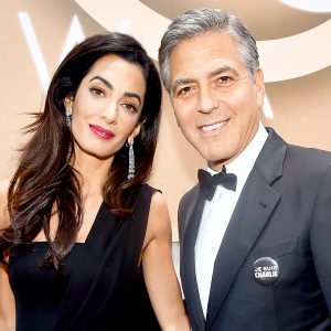 Amal and George Clooney