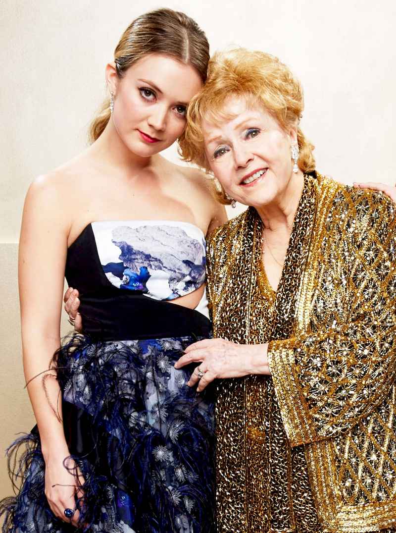 Billie Lourd and Debbie Reynolds