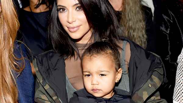 Kim Kardashian and North West