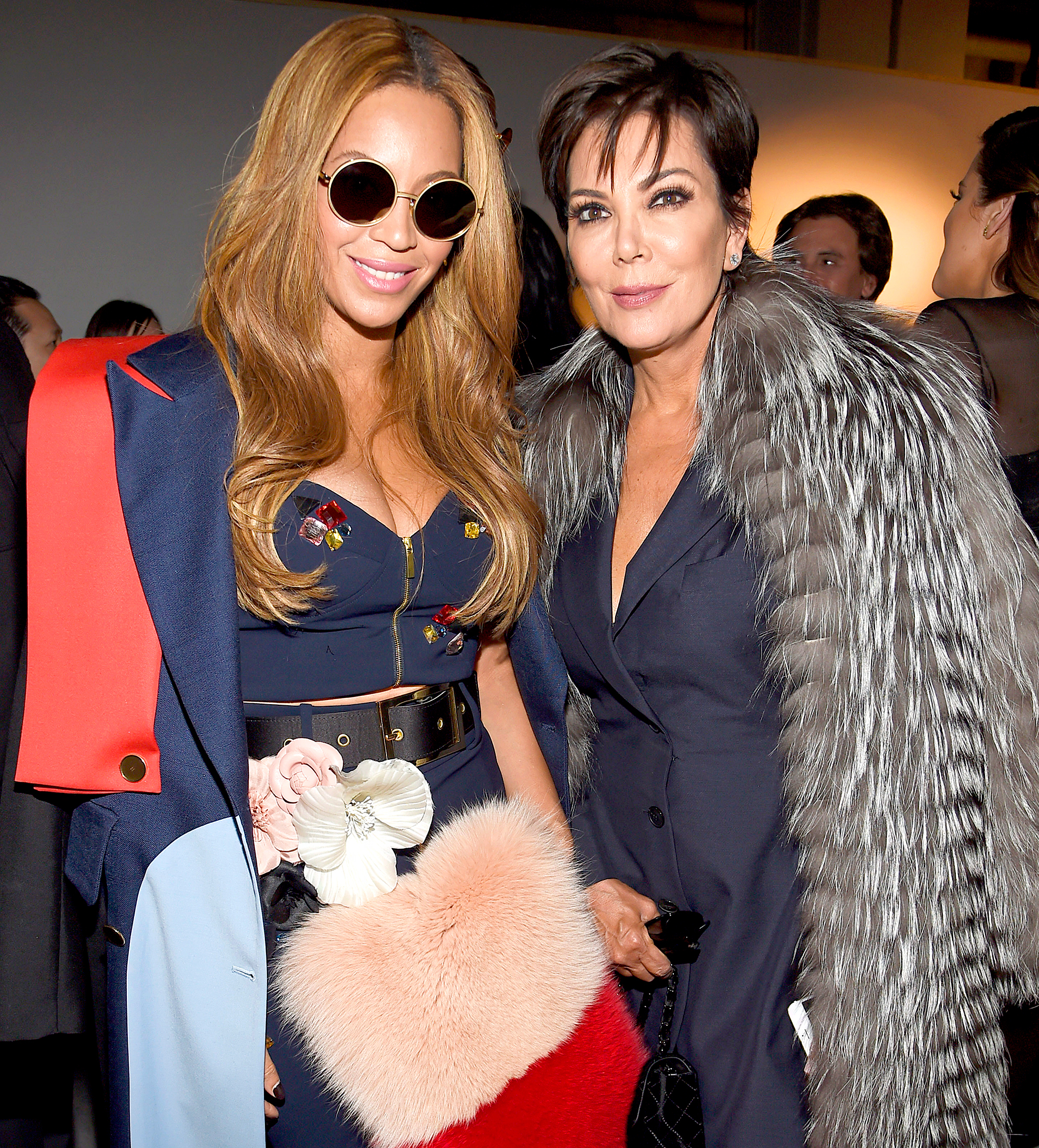 Beyonce and Kris Jenner