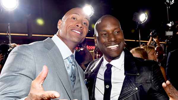The Rock Dwayne Johnson and Tyrese