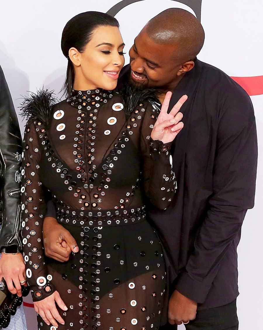 Kim Kardashian and Kanye West