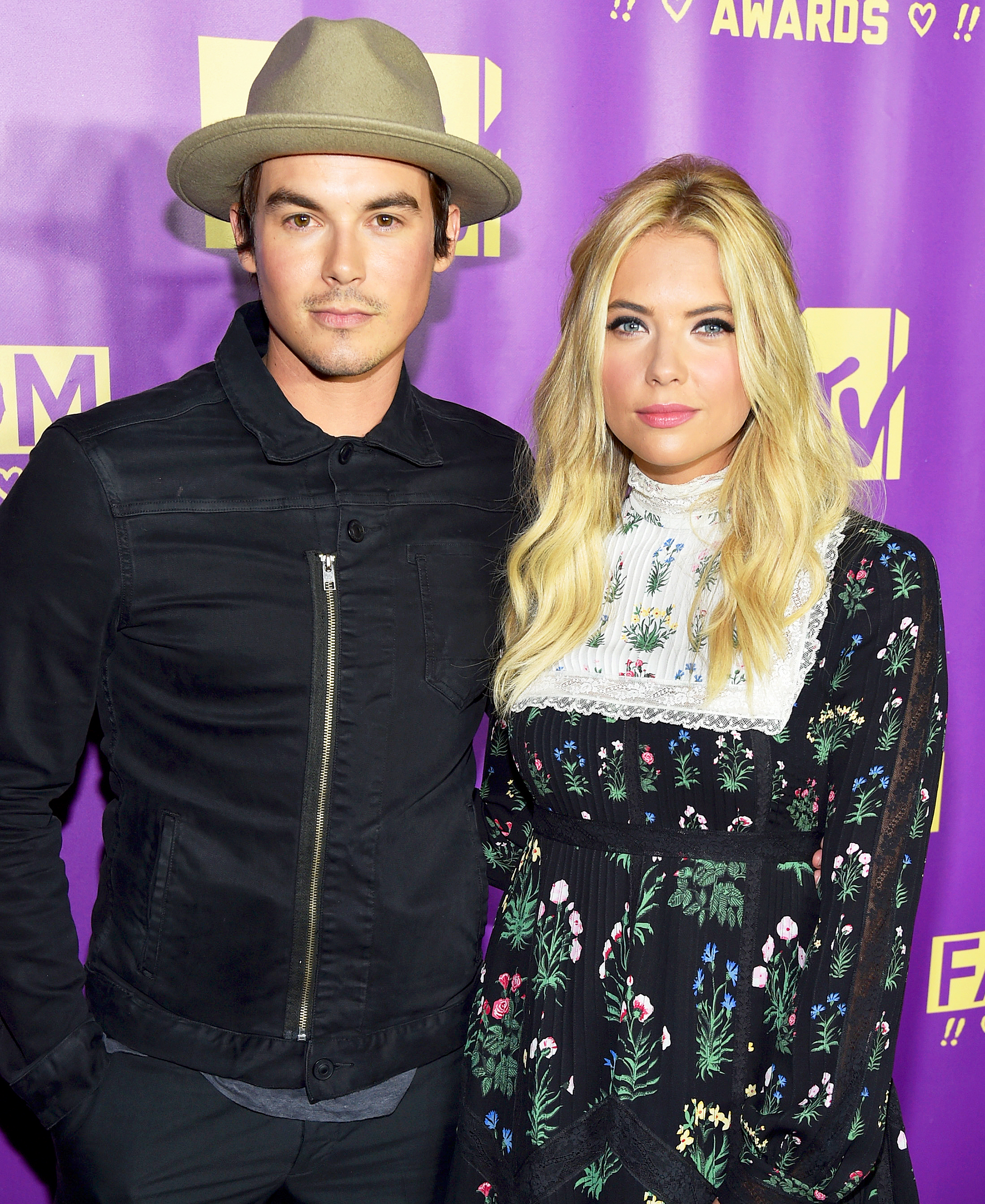 Tyler Blackburn and Ashley Benson