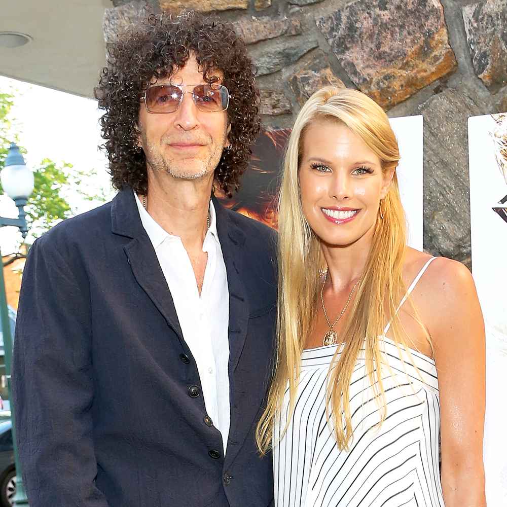 Howard Stern and wife Beth Ostrosky Stern