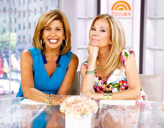 Hoda Kotb and Kathie Lee Gifford appear on 'Today' show.