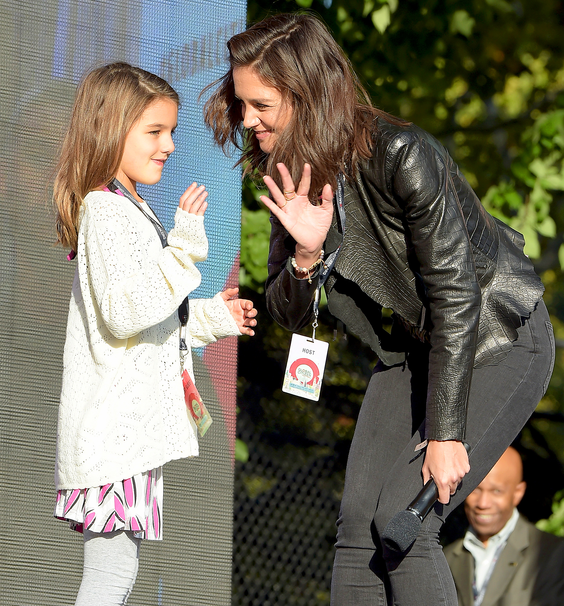 Suri Cruise and Katie Holmes