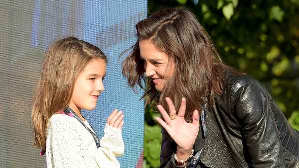 Suri Cruise and Katie Holmes