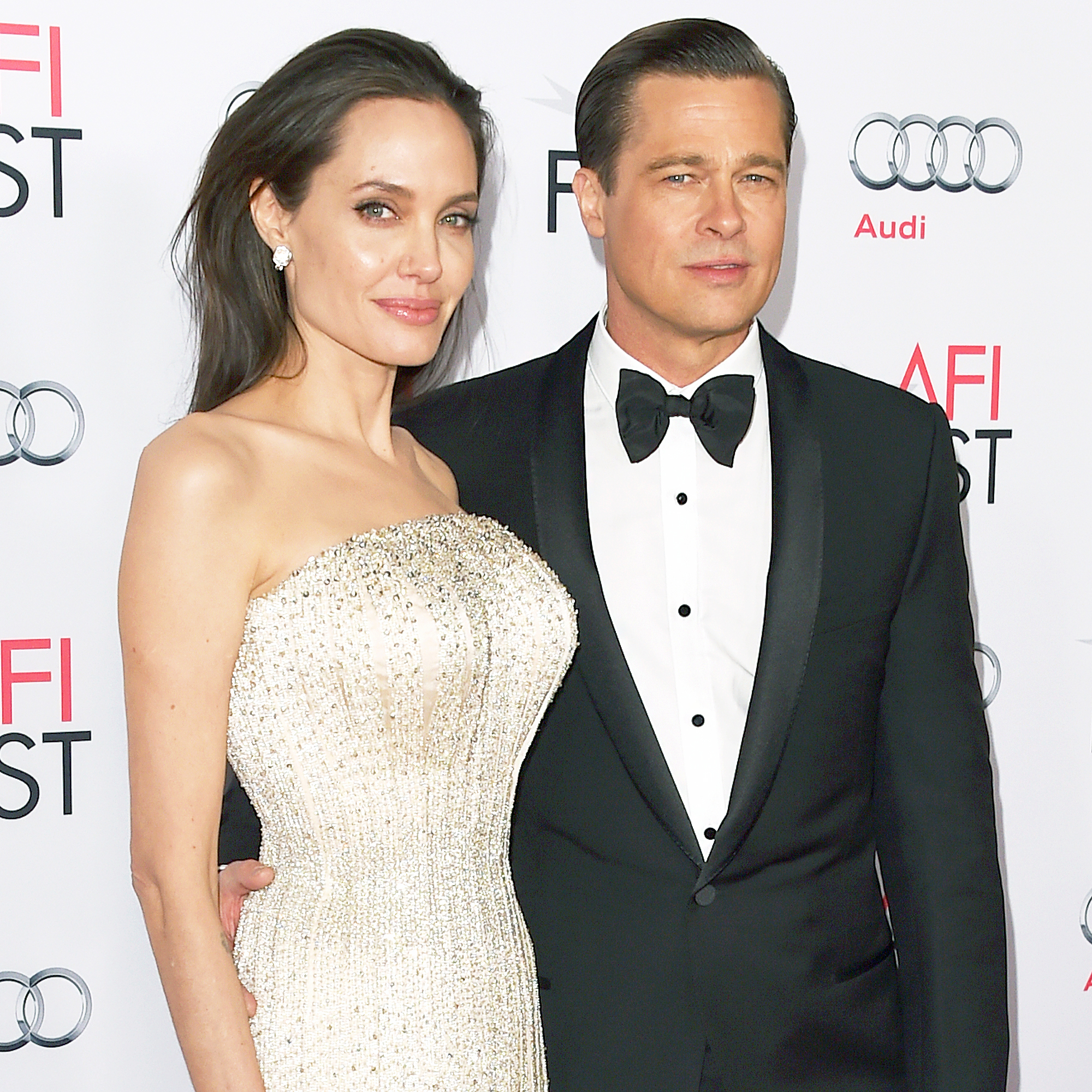 Angelina Jolie and Brad Pitt