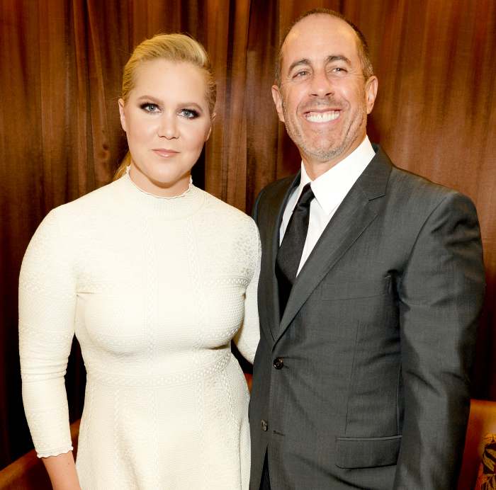 Amy Schumer and Jerry Seinfeld