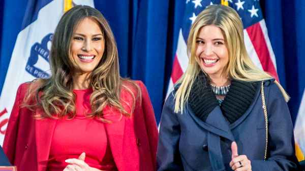 Melania Trump and Ivanka Trump
