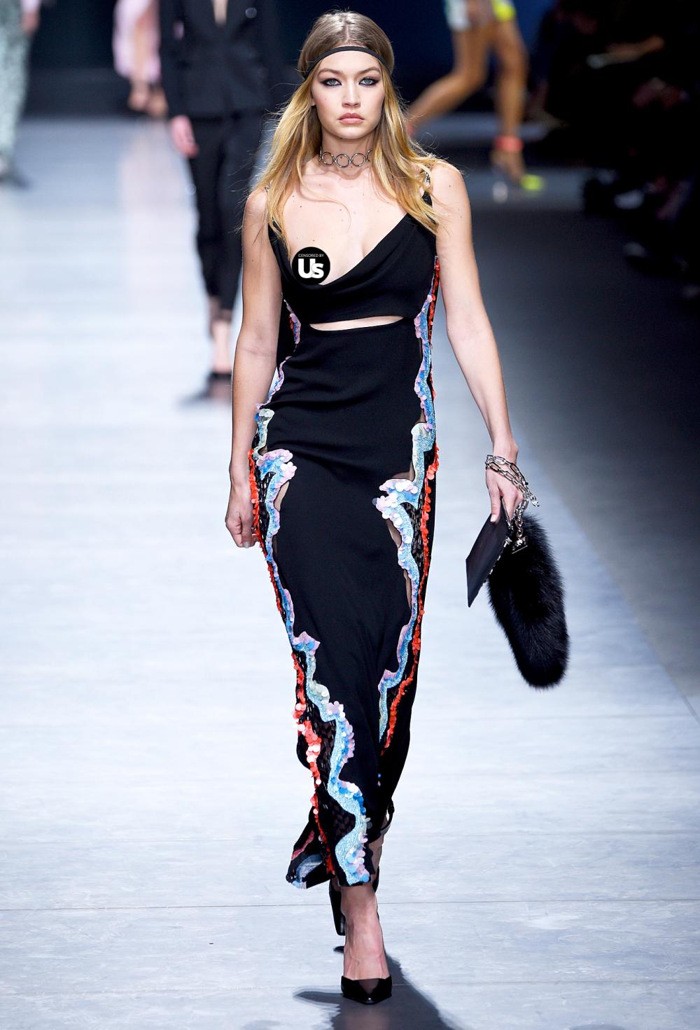 Gigi Hadid  Versace bag, Bags, Versace