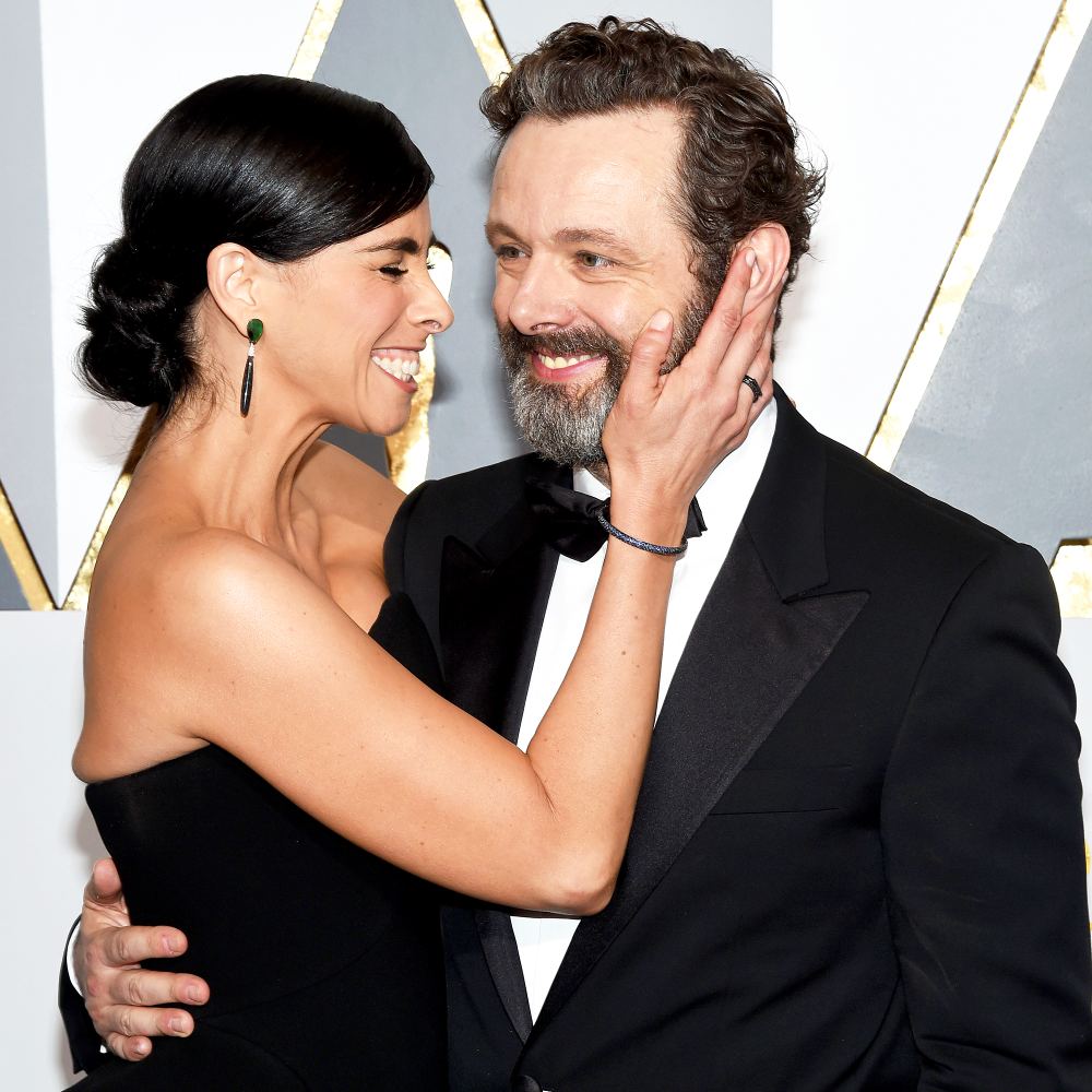 Sarah Silverman and Michael Sheen