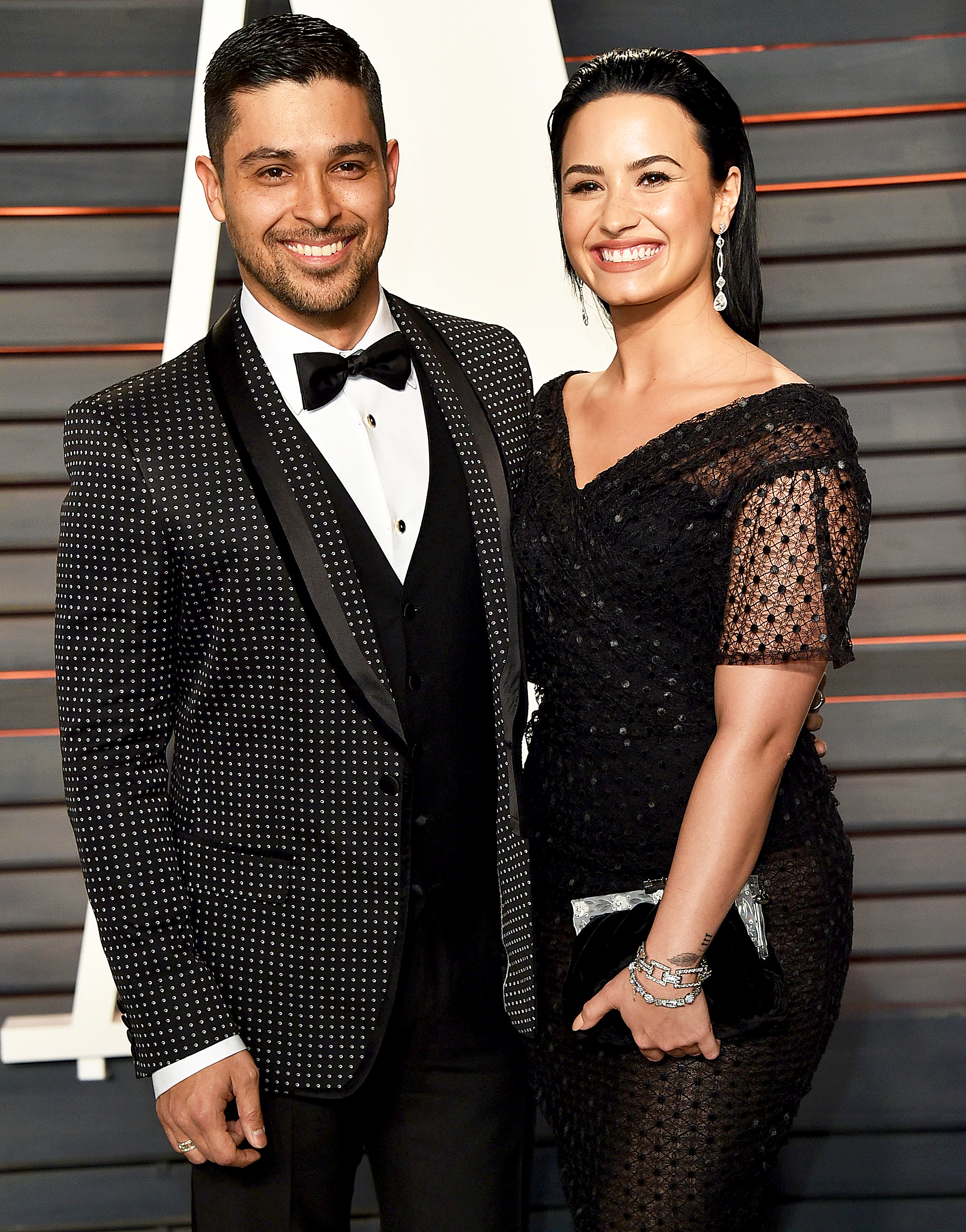 Wilmer Valderrama and Demi Lovato