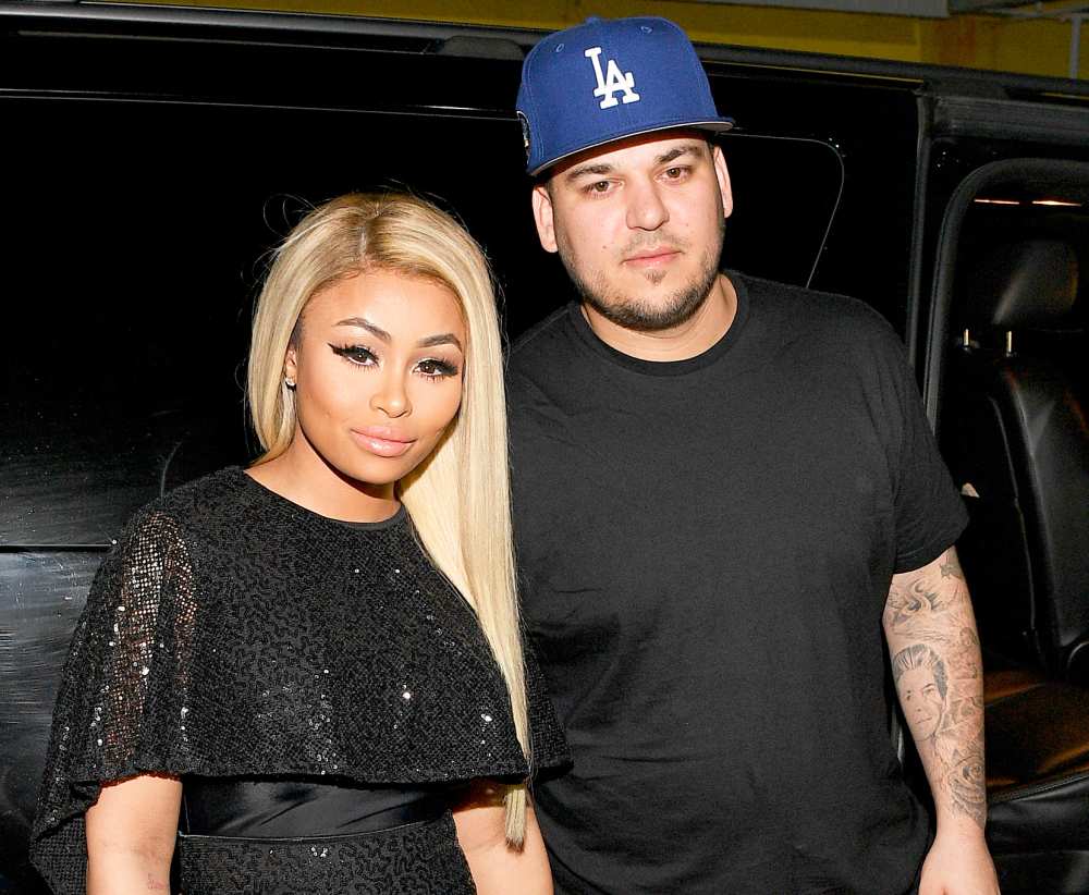 Blac Chyna and Rob Kardashian