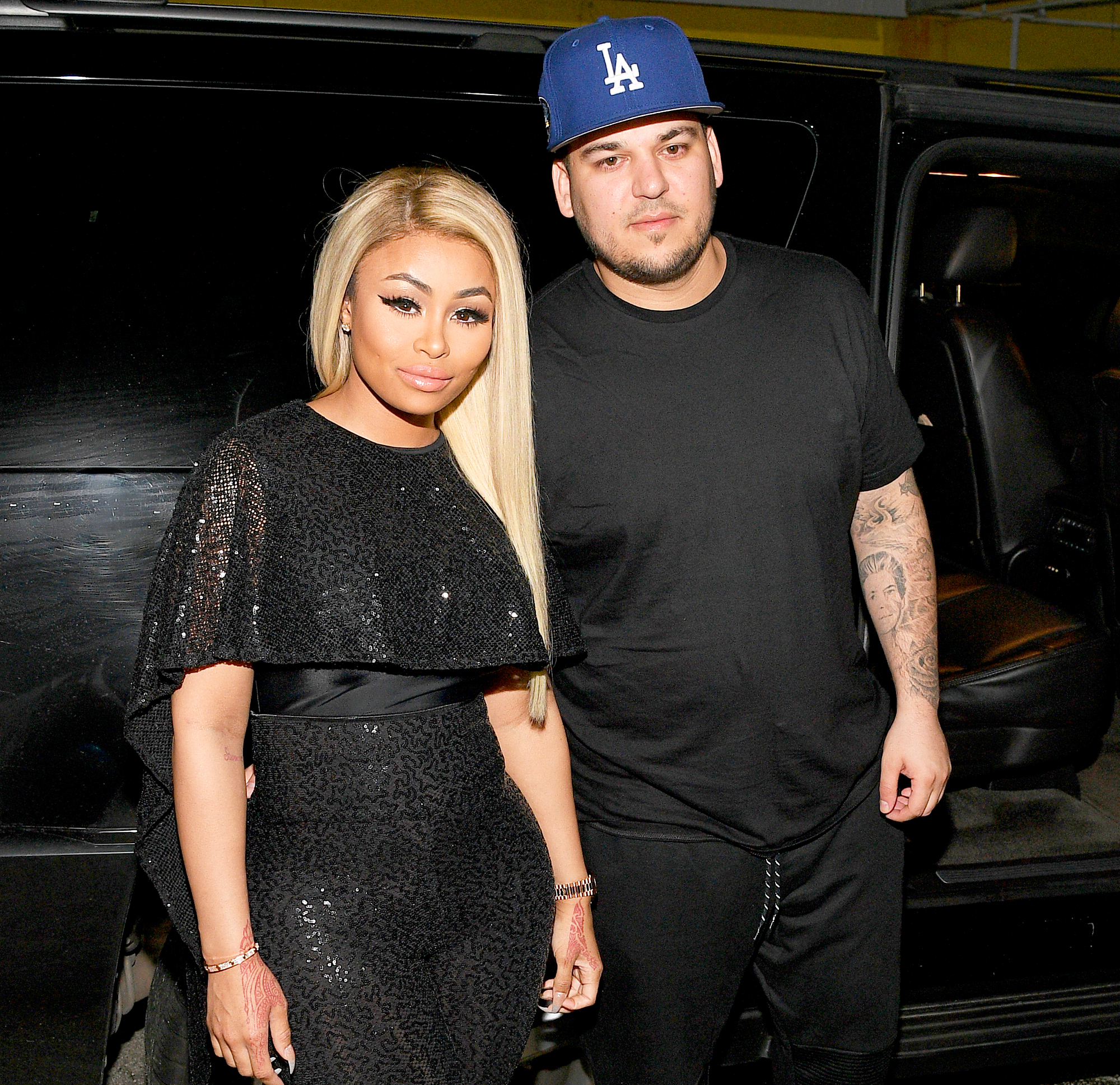 Rob Kardashian Can't Keep His Hands Off Blac Chyna's Hair in Cute Video