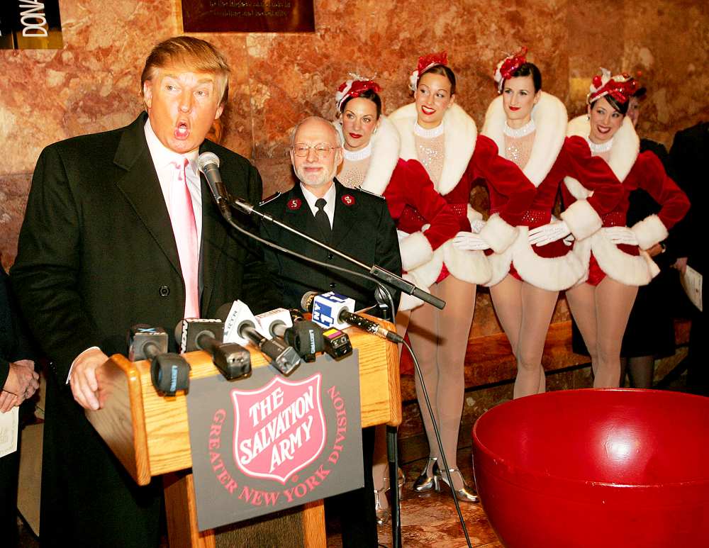 Donald Trump and The Rockettes
