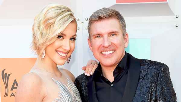 Todd Chrisley and Savannah Chrisley