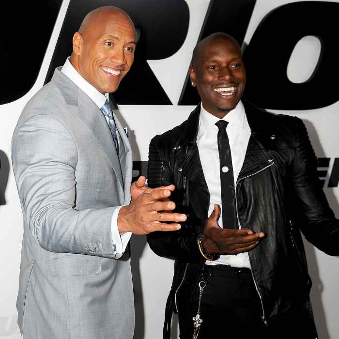Dwayne ‘The Rock’ Johnson and Tyrese Gibson