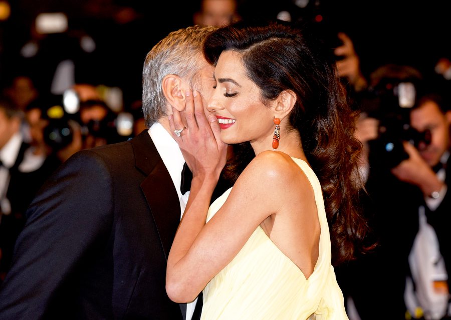 George Clooney and Amal