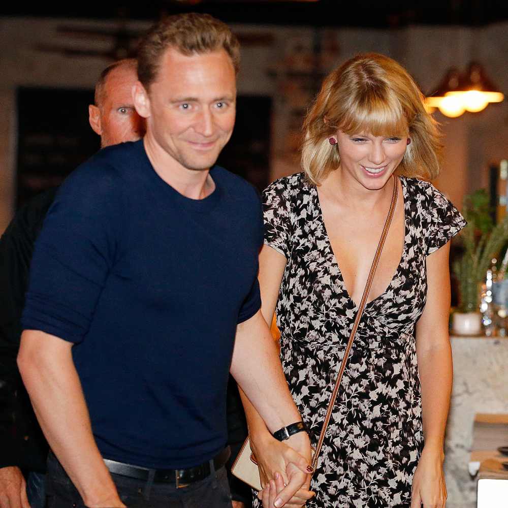 Tom Hiddleston with Taylor Swift