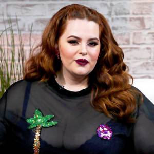Tess Holliday visits 'Hollywood Today Live' in 2016.