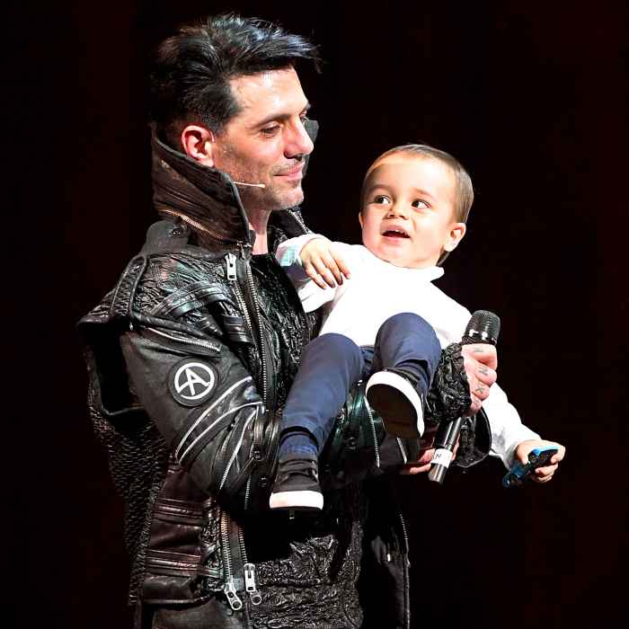 Criss Angel and son Johnny