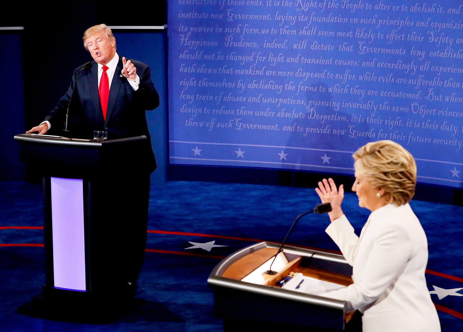 Donald Trump Calls Hillary Clinton a ‘Nasty Woman' During Final Debate ...