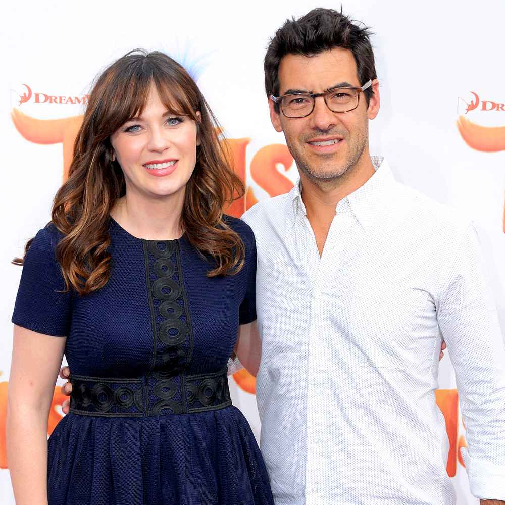 Zooey Deschanel and Jacob Pechenik