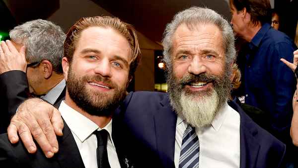 Milo Gibson and Mel Gibson