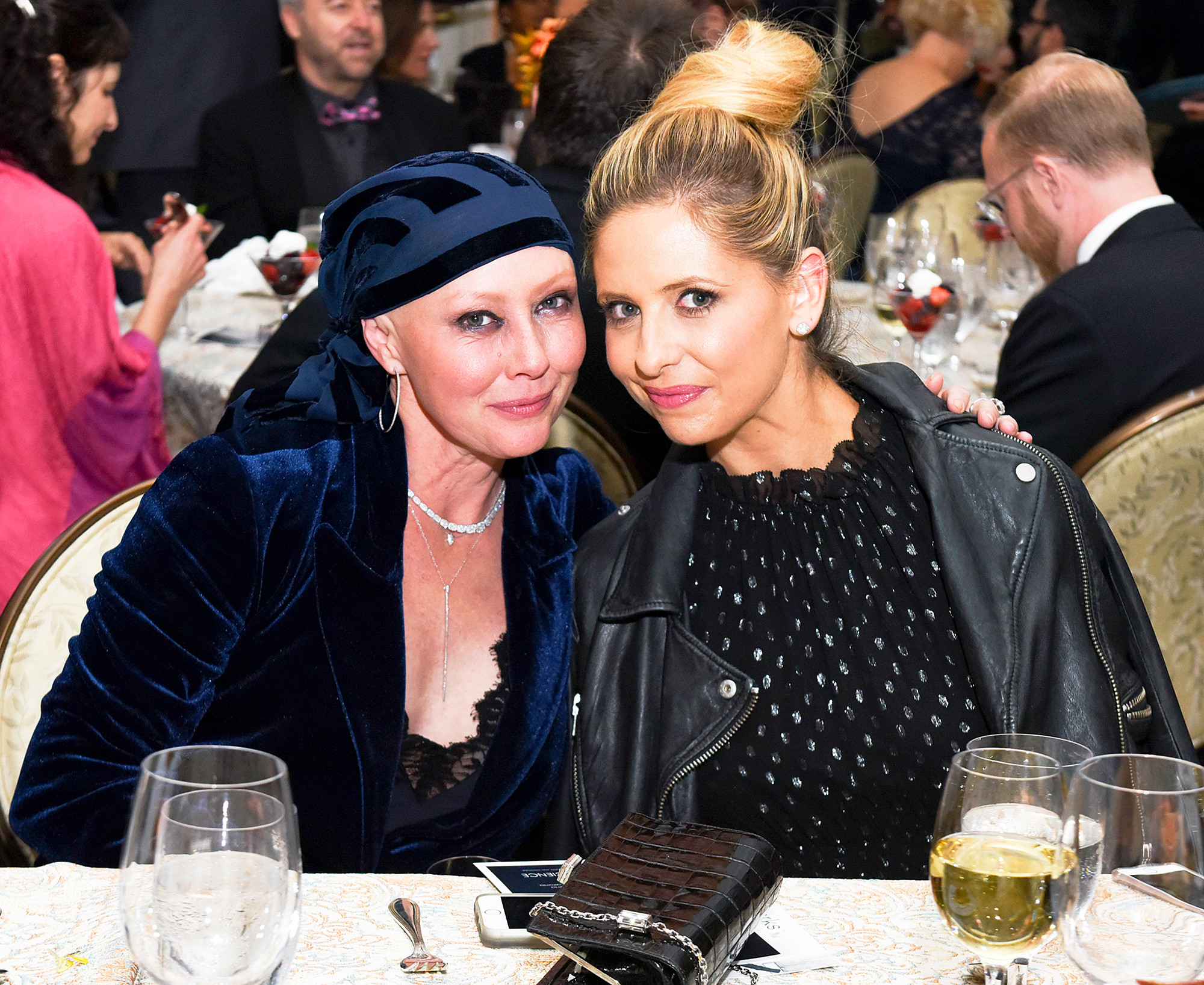 Shannen Doherty and Sarah Michelle Gellar