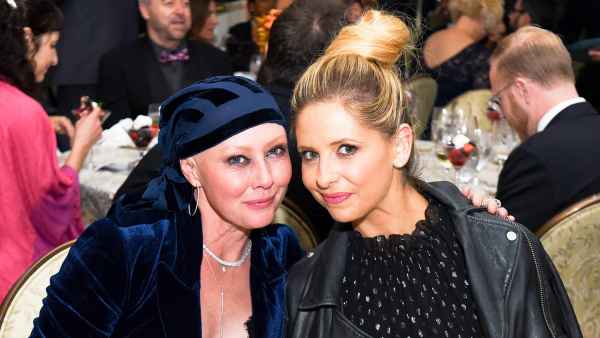 Shannen Doherty and Sarah Michelle Gellar