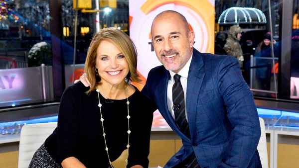Katie Couric and Matt Lauer