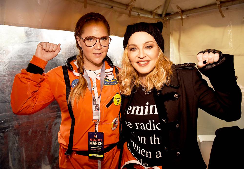 Amy Schumer and Madonna