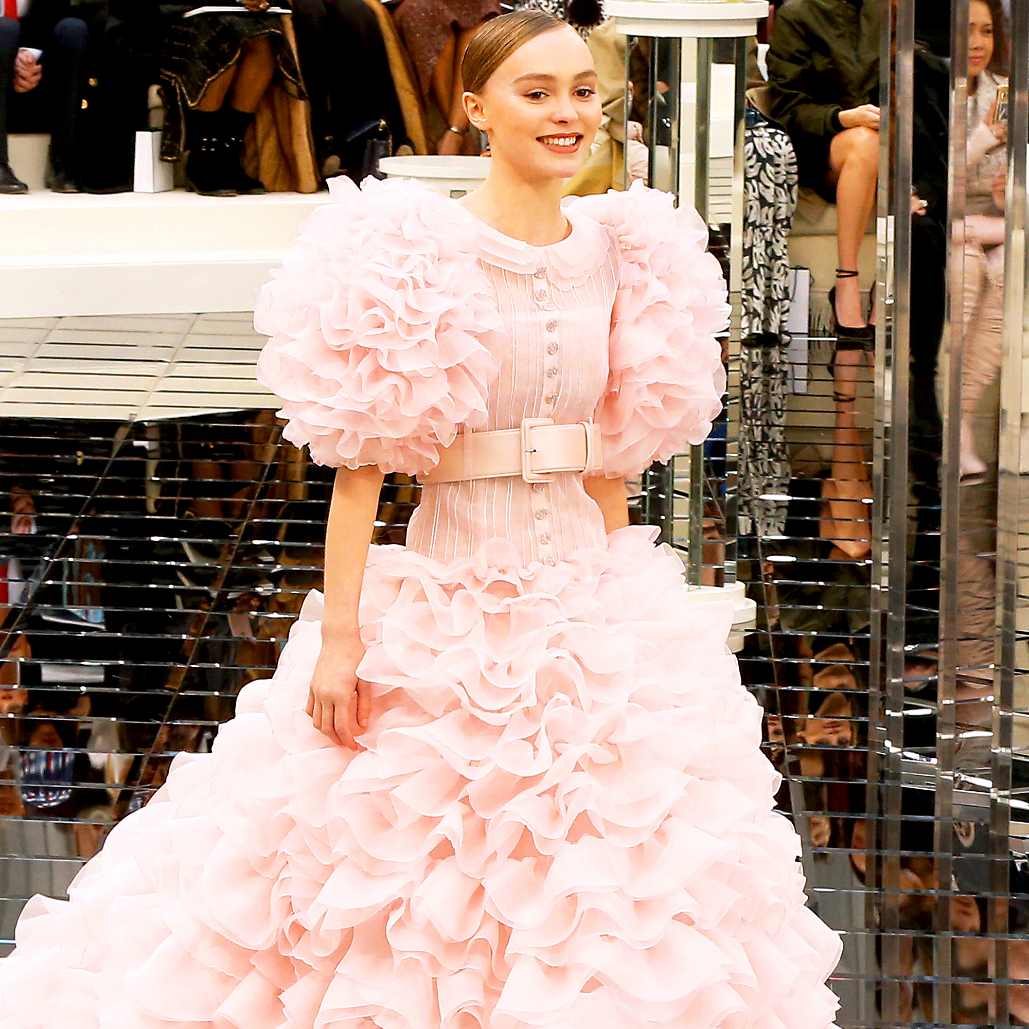 Lily-Rose Depp's Pink Wedding Gown Will Be the Most Instagrammed Look From  Couture Week