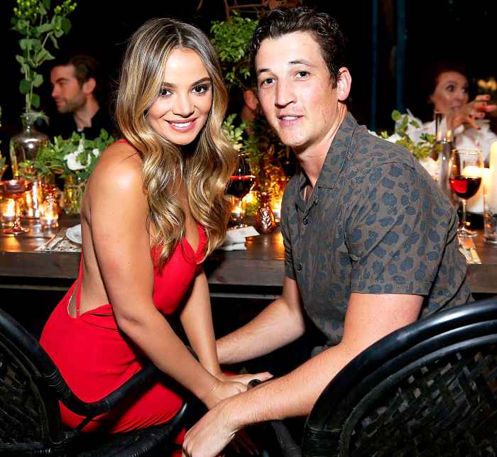 Keleigh Sperry and Miles Teller
