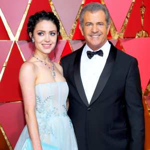 Rosalind Ross and Mel Gibson