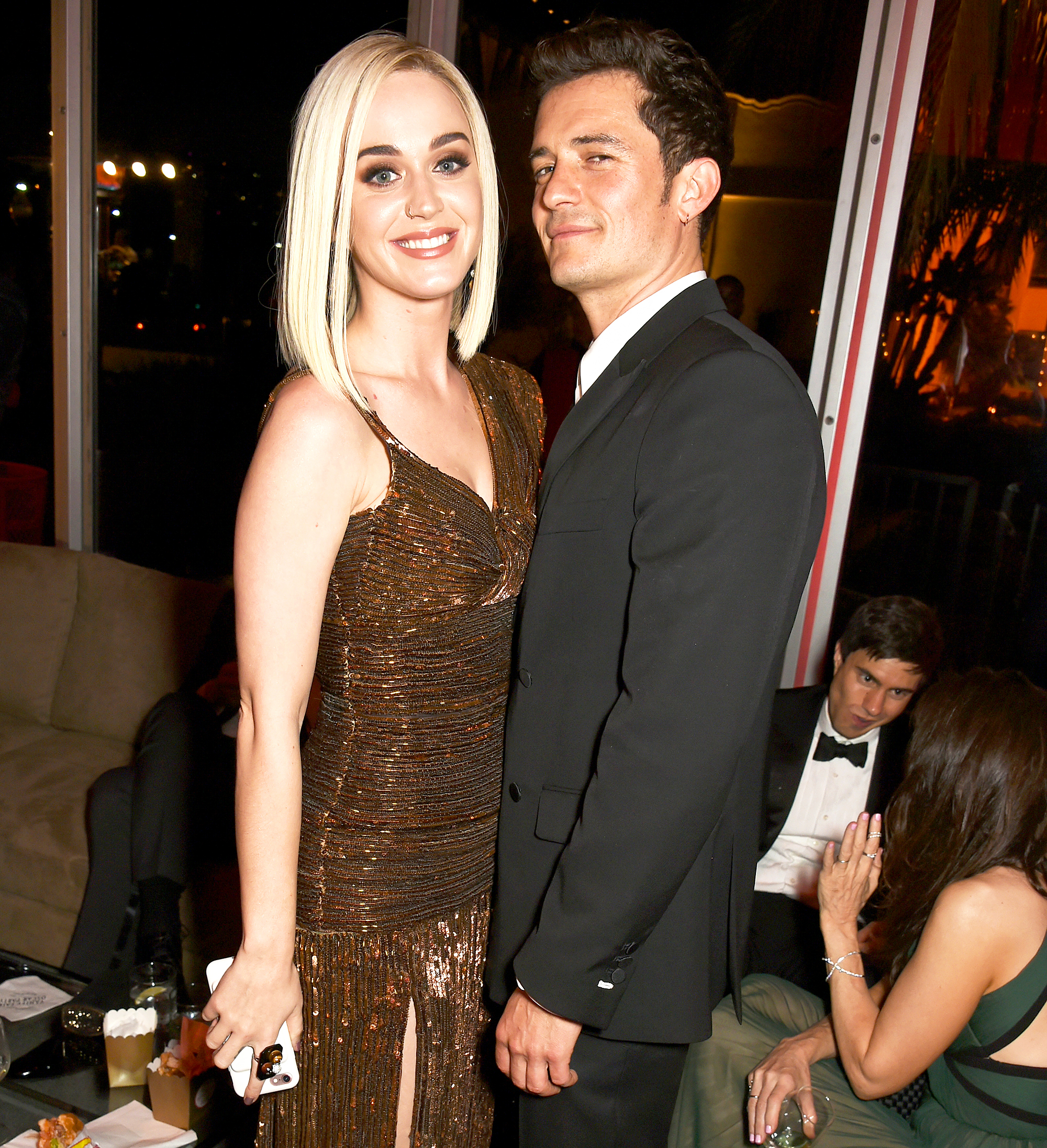 Katy Perry and Orlando Bloom