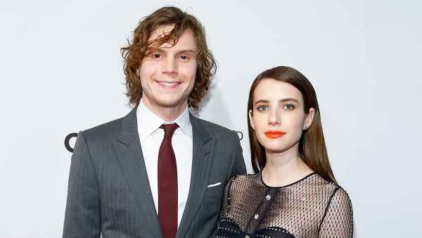 Evan Peters and Emma Roberts