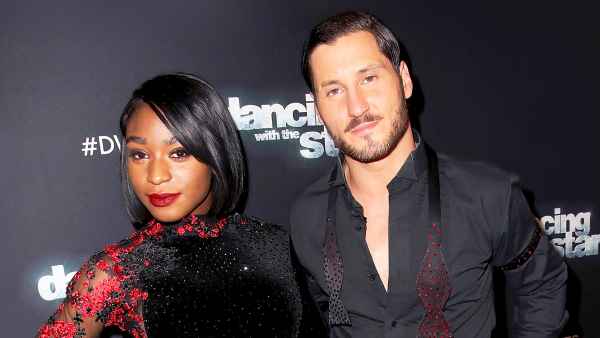 Normani Kordei and Val Chmerkovskiy