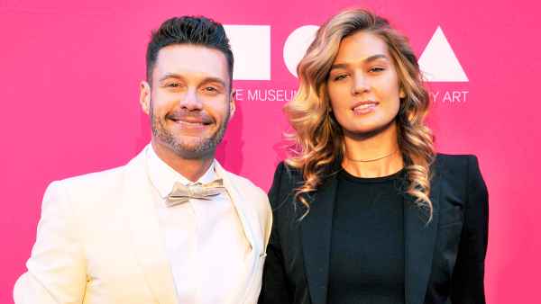 Ryan Seacrest and Shayna Taylor