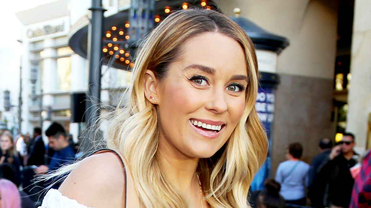 Lauren Conrad Shows Off Her Growing Baby Bump at Fashion Event